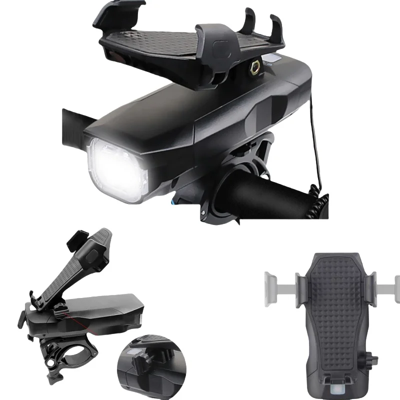 Универсальный Перезаряжаемый USB фонарик для велосипеда с подсветкой