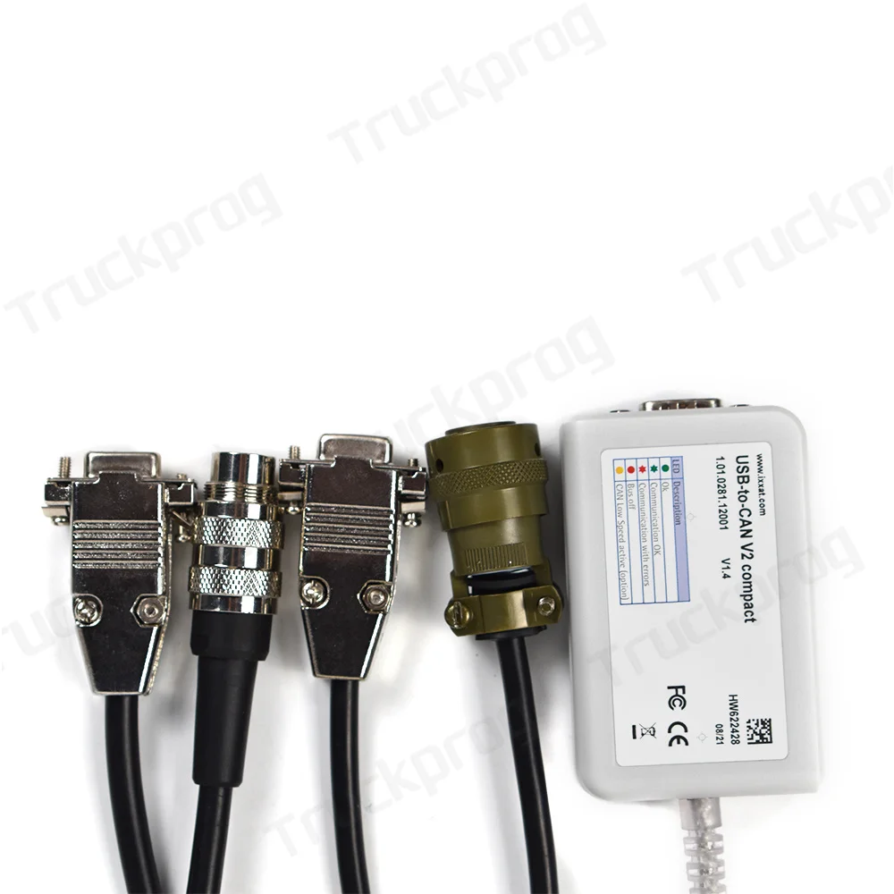 ДИАГНОСТНЫЙ КОМПЛЕКТ MTU USB-CAN Диазиты 2 71 MEDC ADEC Полный комплект дизельного