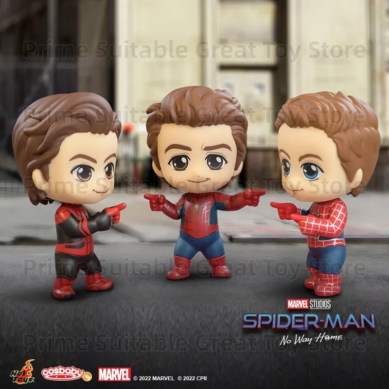 Фото В наличии: Оригинальная фигурка Hot Toys Spider-Man: No Way Home Spider-Man MJ Doctor Strange COSBABY, подарок и коллекционный предмет №3