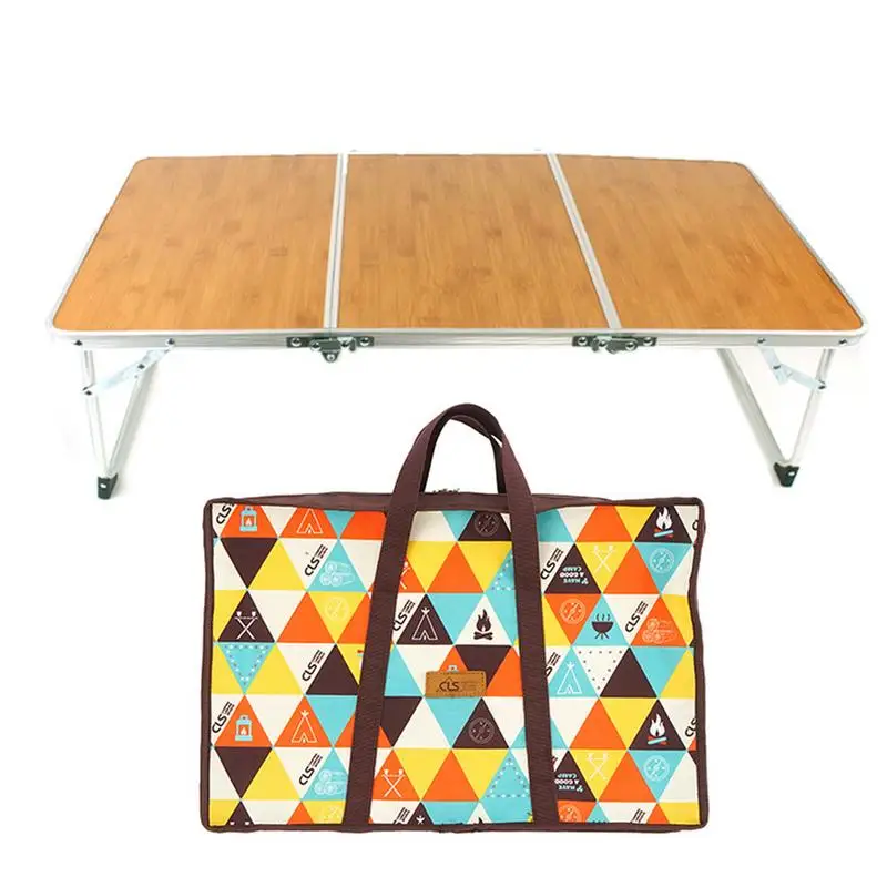 

Picnic Outdoor Tourist Portable Folding Table Ultralight Foldable Hiking Camping Self Driving Travel Equipment