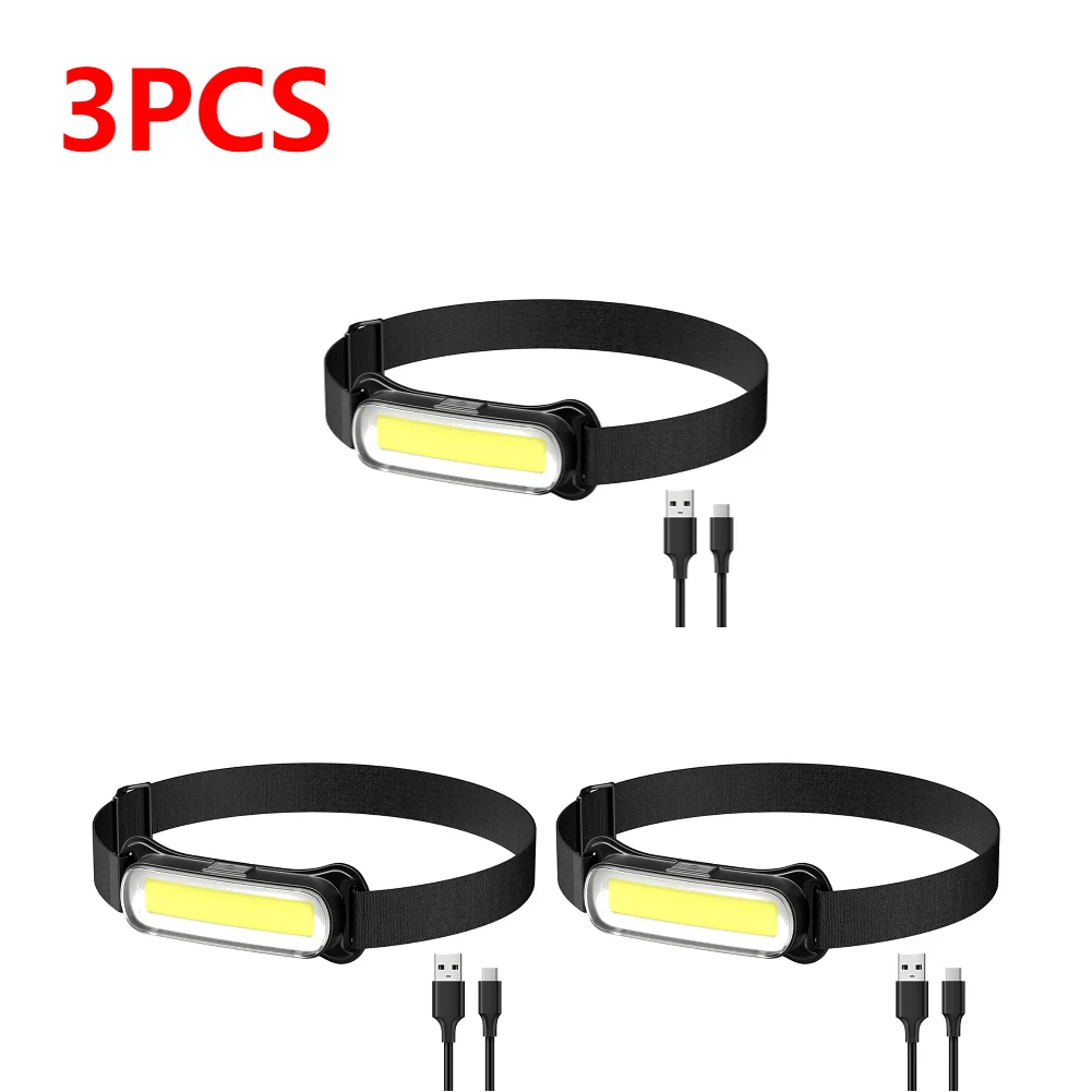 

USB Rechargeable LED Headlamp