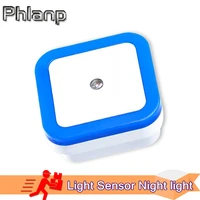 led night light mini light sensor control 110v 220v eu us plug nightlight lamp for children kids living room bedroom lighting
