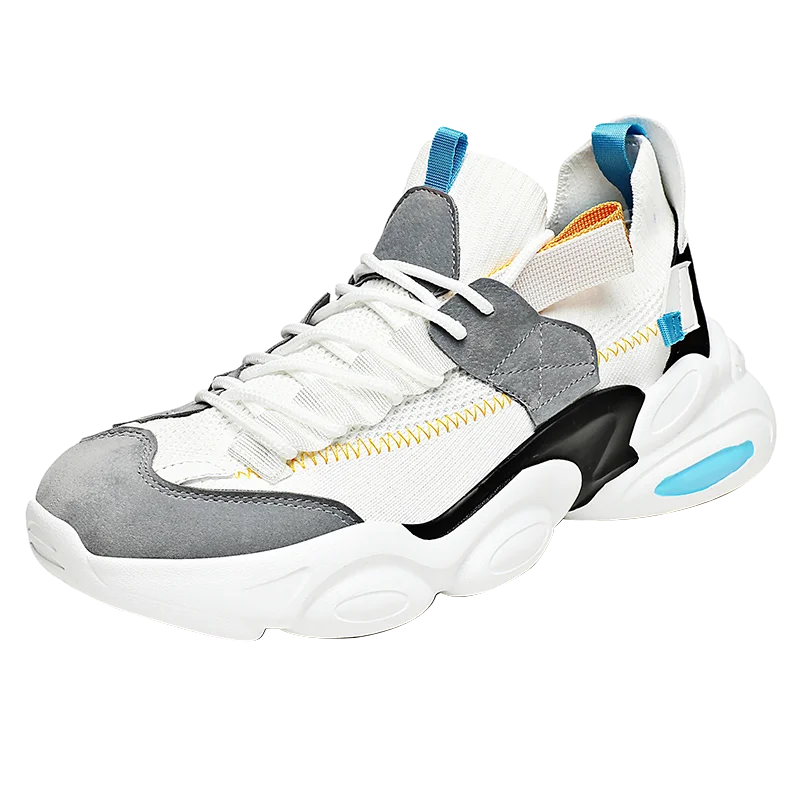 

New Trend Sneakers Men Slip On Vulcanize Shoes Low Top Flat Shoes Breathable Mesh Socks Flats Unisex Shoes Sock Footwear
