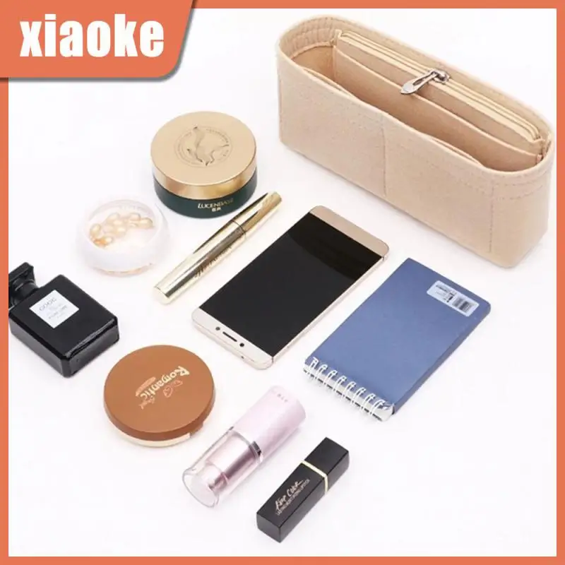 

Liner Perfect Handbags Portable Women Tote Bag High-quality Compact Makeup Bag Kitchen Accessories Multi-function Storage Bag
