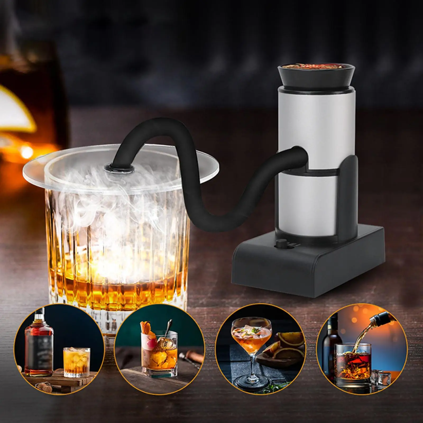 

Smoke Infuser портативный набор напитков пищевых продуктов Accs для кемпинга гриль коктейль