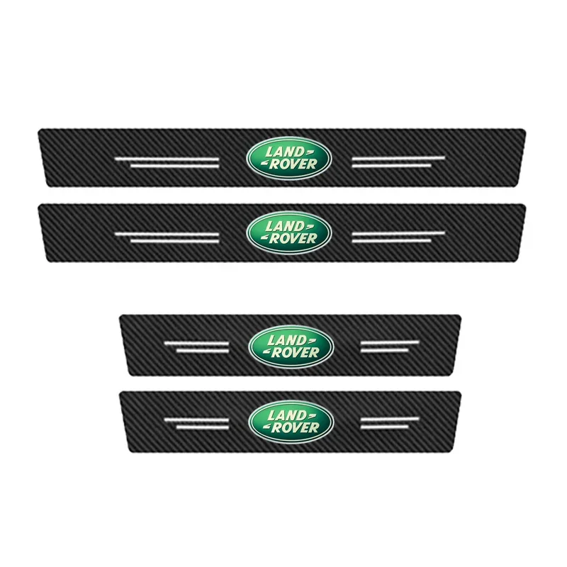 Наклейки на порог двери автомобиля Land Rover Discovery Sport Defender 110 Freelander Range Evoque Vogue Velar
