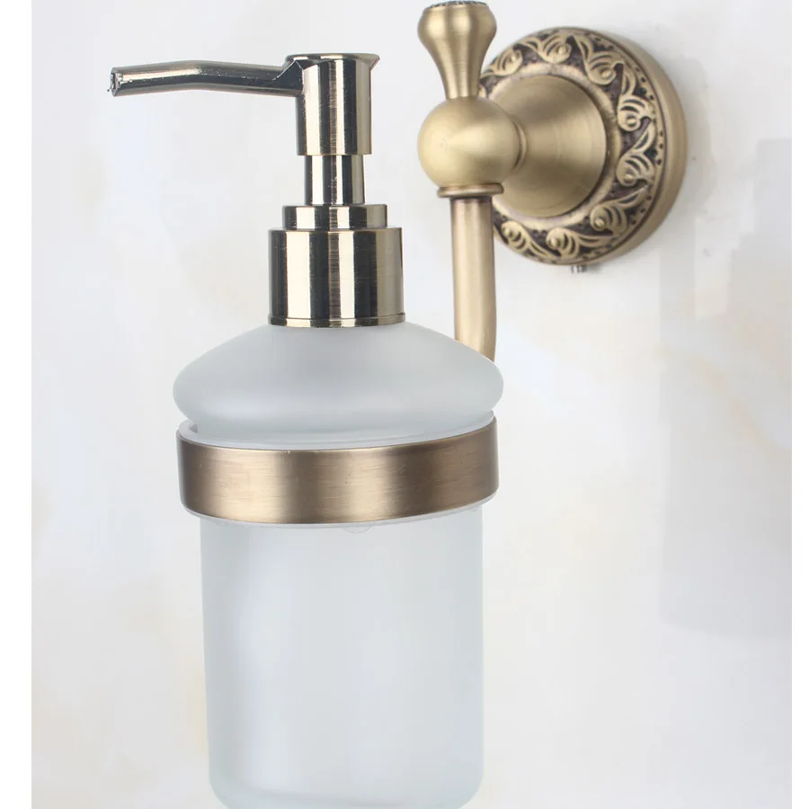 

Античный латунный диспенсер для жидкого мыла impoco