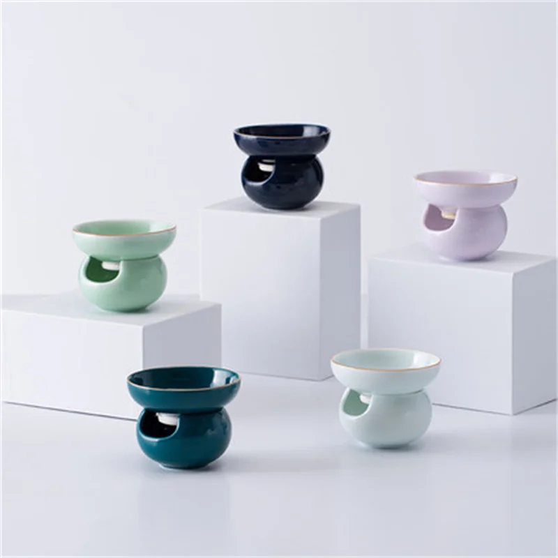 

Tea leak tea filter Tea separator creative ceramic filter net tea infuser Kung Fu tea set accessories bracket filter