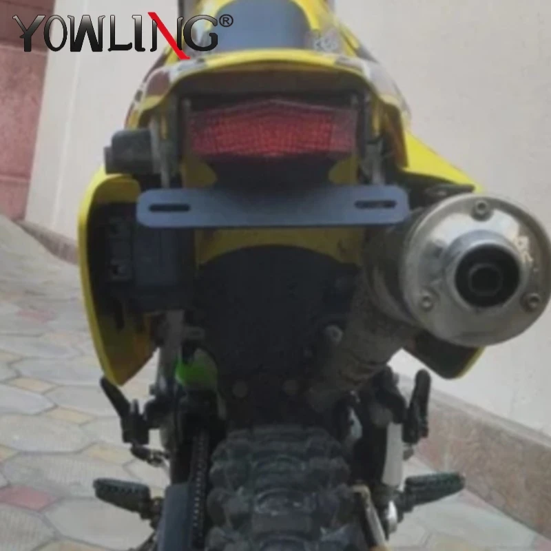 Фото 2025 Для Suzuki DRZ400S DRZ400E DRZ 400S 400E 400SM: Аксессуары для заднего крыла, устраняющие ее видимость, с держателем номерного знака и указателями поворота №3