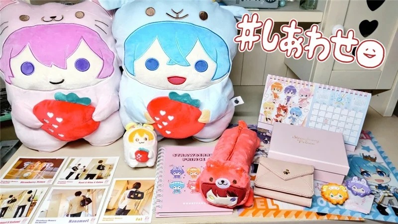 Милая Японская Аниме Земляничный Принц Животное Рину Джел Рут Колон Сатоми Большая Плюшевая Кукла 35см Набивная Подушка Детские Игрушки Подарки.