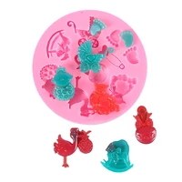 baby shower party silicone fondant mold sugar craft kitchen baking cake decorating tools jelly candy chocolate gumpaste moulds