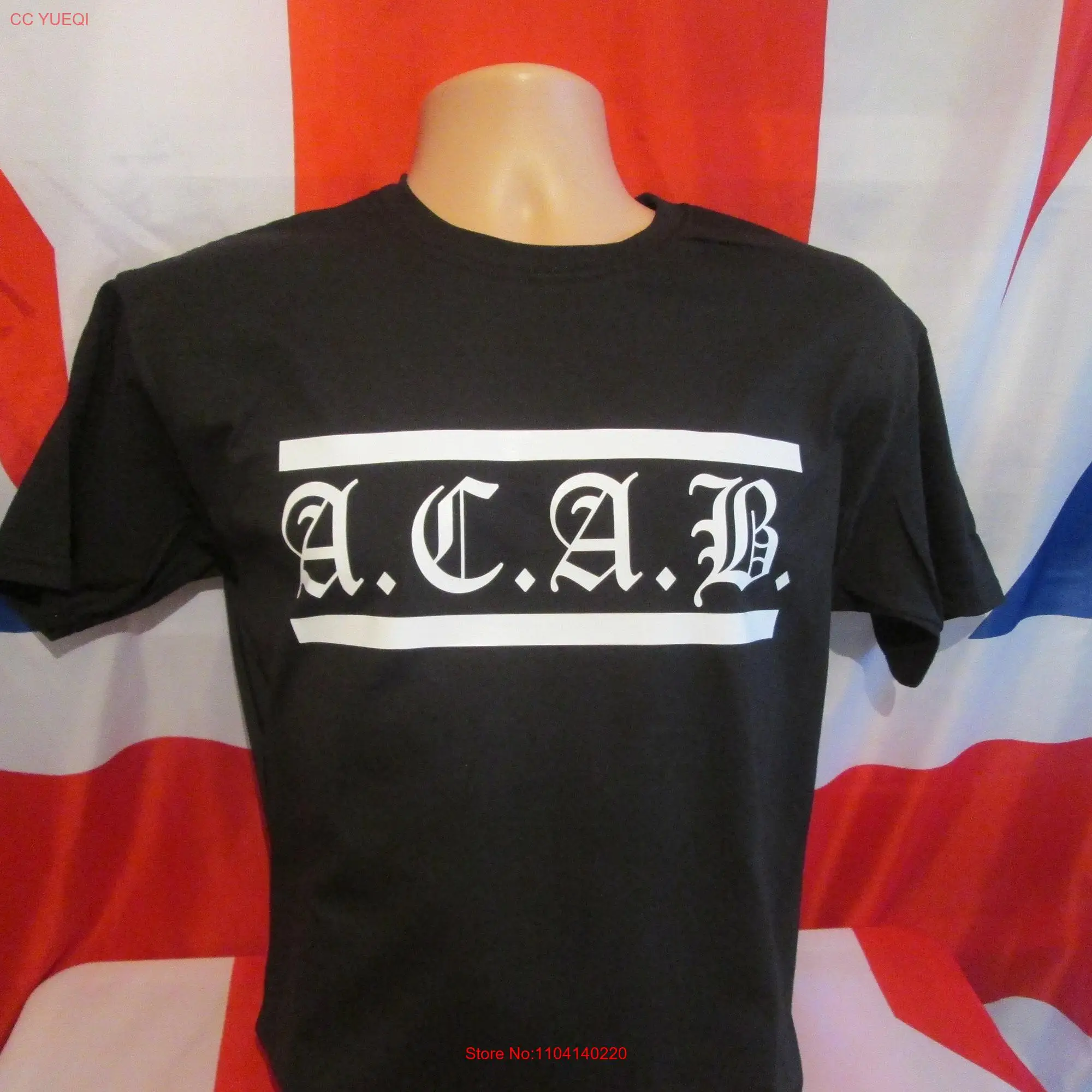 Байкерская футболка Skinhead Oi в стиле панк с длинным или коротким рукавом