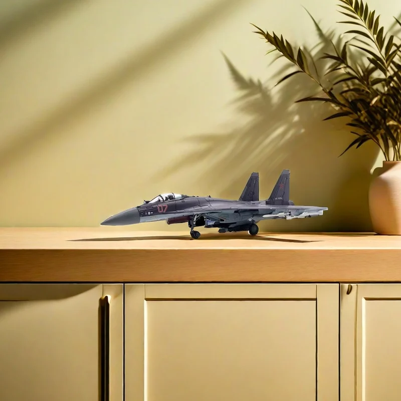 Литье под давлением в масштабе 1:100 русские модели боевых самолетов Готовая