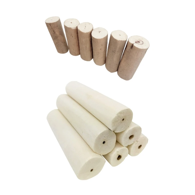 

Natural Wood Molar Grinding Toy for Bird Parrots Parakeets Cockatiel Lovebirds