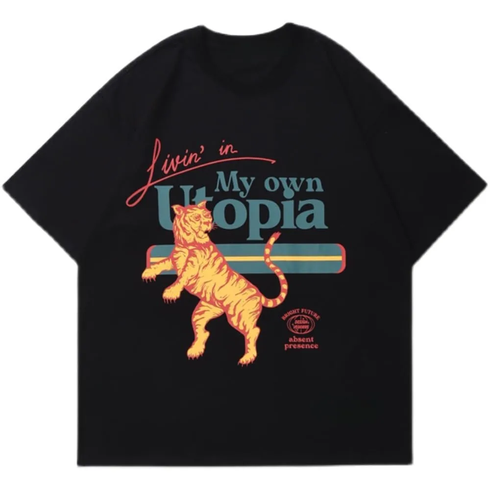 Мужская футболка с принтом