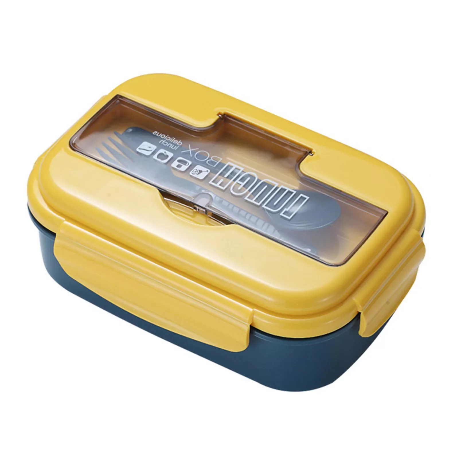 

NEW2023 3 Compartments Food Storage Container Leak Proof Food Storage Container for Office School Daily Use