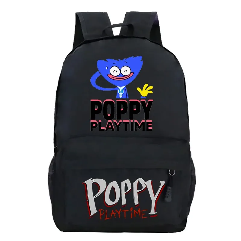 Модные школьные ранцы для девочек и мальчиков с рисунком мака |