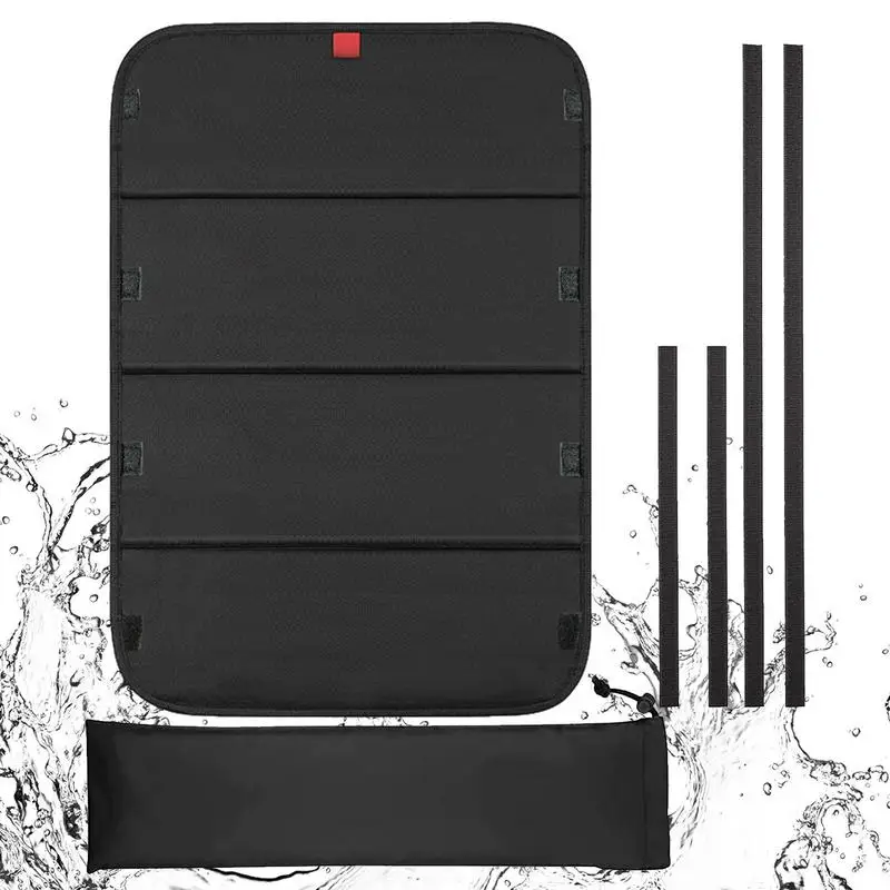 

RV Door Window Shade 25 X 16in Foldable RV Sun Shade RV Window Shade For Camper Camper Skylight Door Sun Shades UV Rays