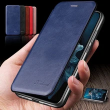 Luxury Leather Flip Case For  iPhone 13 12 11 Pro Max XR X XS 6 6S 7 8 Plus Mini Stand Soft Silicone