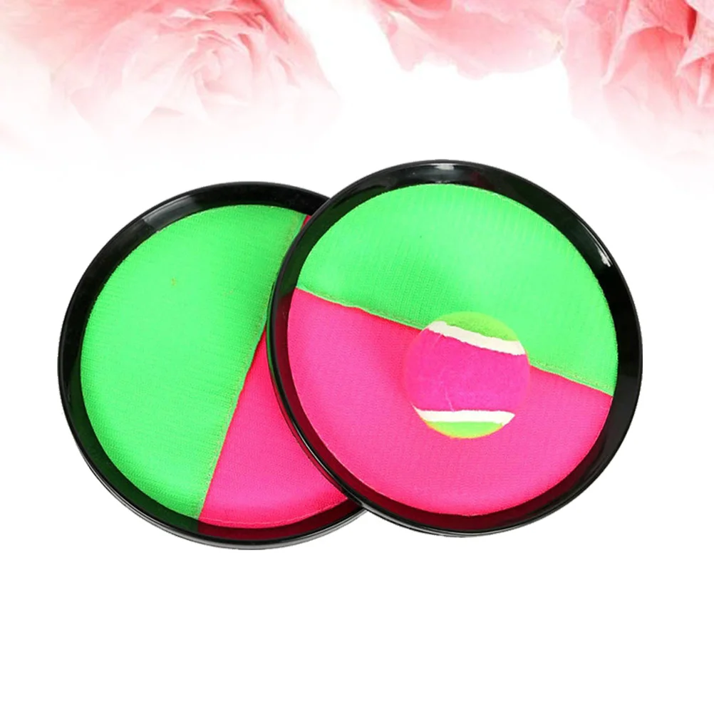 

2 Pack Catch Paddle Game Set Interactive Parent-child Game Toss And Catch Sports Outdoor for Children Kids