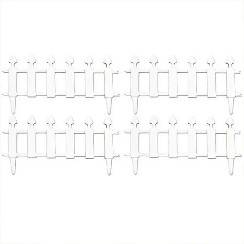 

4 шт., пластиковые декоративные края для сада