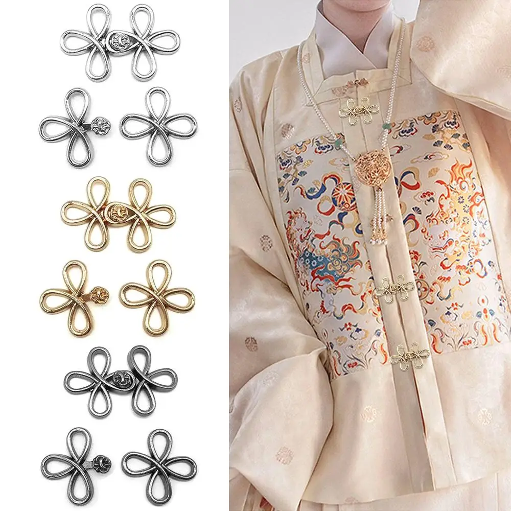 

10PCS DIY Decor Sewing Craft Scarf Clasp Cardigan Cheongsam Buckle Cape Cloak Clasp Metal Buttons Connection Buckle