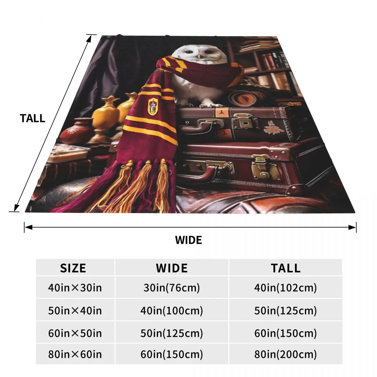 Одеяло из фильма Гаррис P-Potters Magic World качественное супер мягкое постельное белье