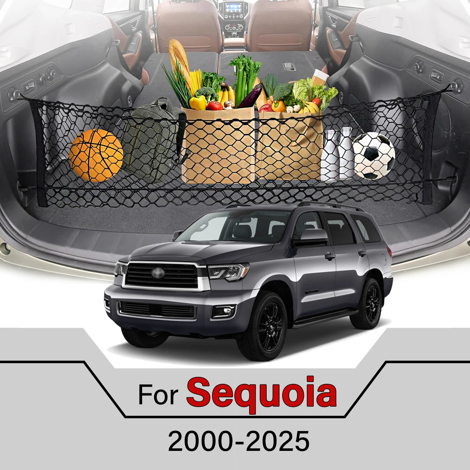 Автомобильная грузовая сетка растягивающаяся автомобильные гаджеты