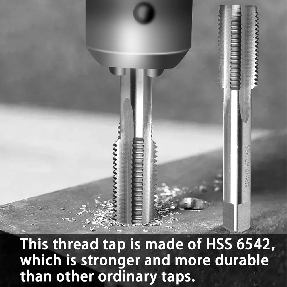 Набор металлических резьбовых насадок M9X0.5 Метрическая машина M9 тонкая резьба