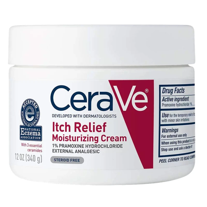 

CeraVe 340g Salicylic Acid Relief MoisturizingCream Nicotinamide Dry Skin Repair Barrier Facial Brighten Relieve Itching
