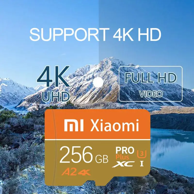 Xiaomi Micro TF SD Card 2TB 1TB Карта памяти класса 128GB 256GB Высокоскоростная карта Cartao De Memoria Flash
