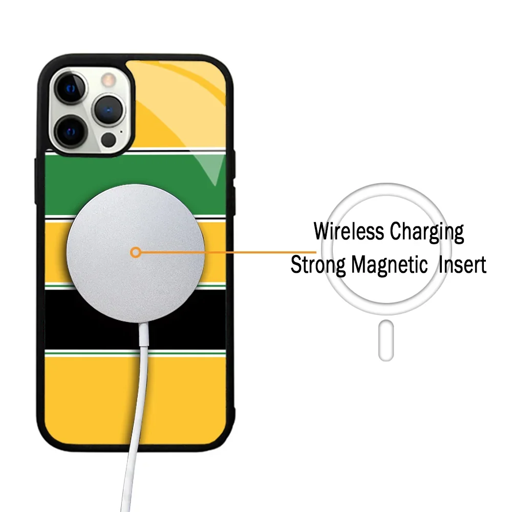 Фонарь для отслеживания приманки F1 IPhone 11 12 13 14 15 Plus Pro Max зеркальный акриловый