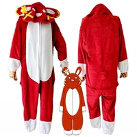 game genshin impact amber rabbit baron bunny cosplay costume kigurumi adult unisex pajamas flannel jumpsuit sleepwear onesies