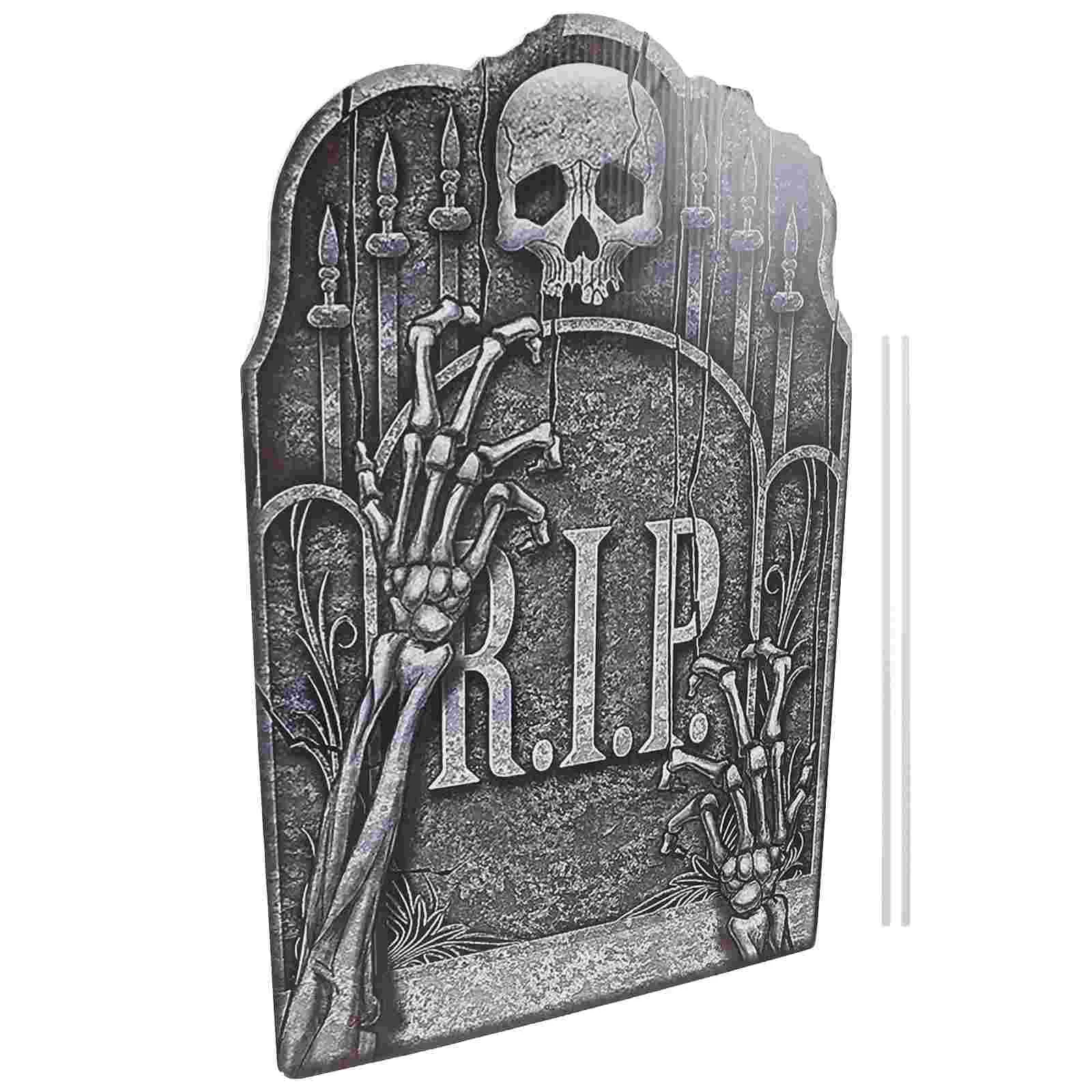 

1pcs Creepy Decor Tombstone for Tombstone Props Tombstone Outdoor