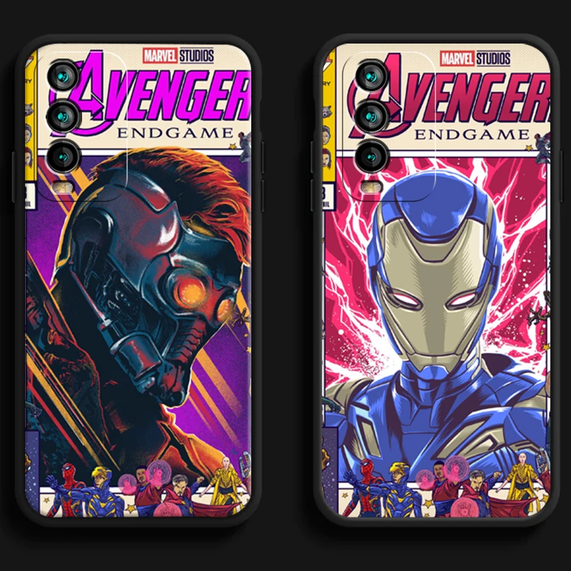 

Avengers Marvely Phone Cases For Xiaomi Redmi 7 7A 9 9A 9T 8A 8 2021 7 8 Pro Note 8 9 Note 9T Carcasa Coque Back Cover