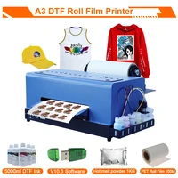 a3 dtf printer roll film print dtf transfer printer for epson l805 printhead with dtf ink kit for t shirt clothes print printers