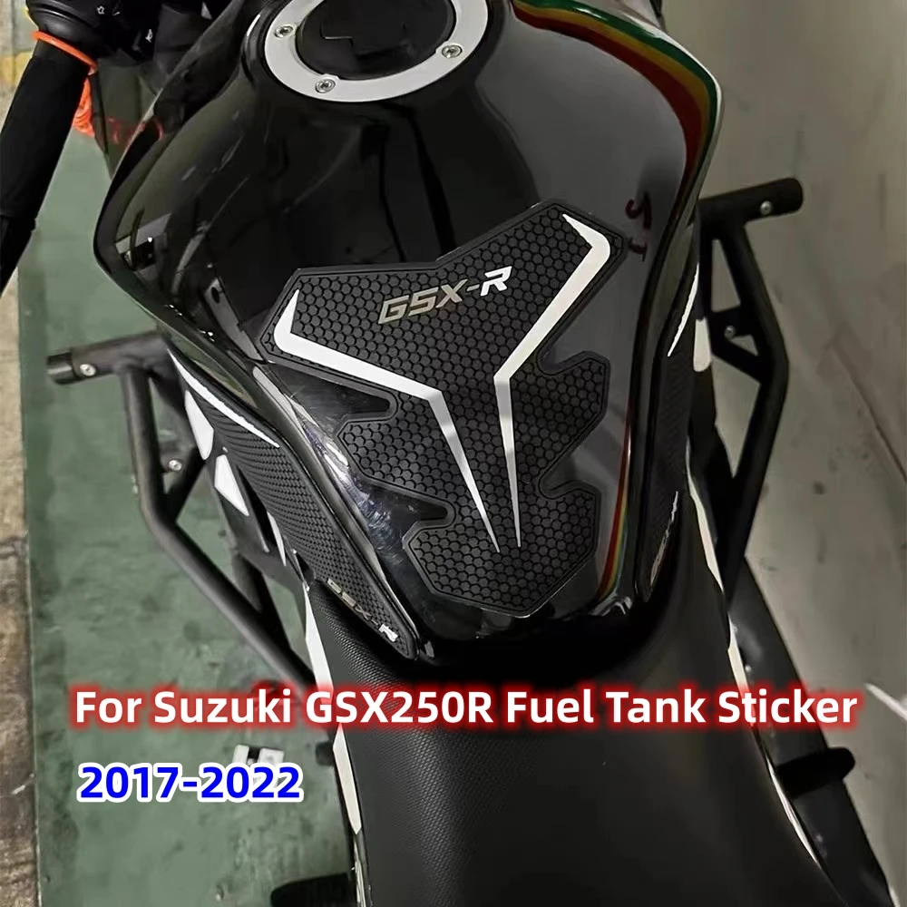 

Новинка, Модифицированная наклейка на топливный бак Suzuki GSx250r, противоскользящая наклейка, защитная наклейка, боковая часть топливного бака s