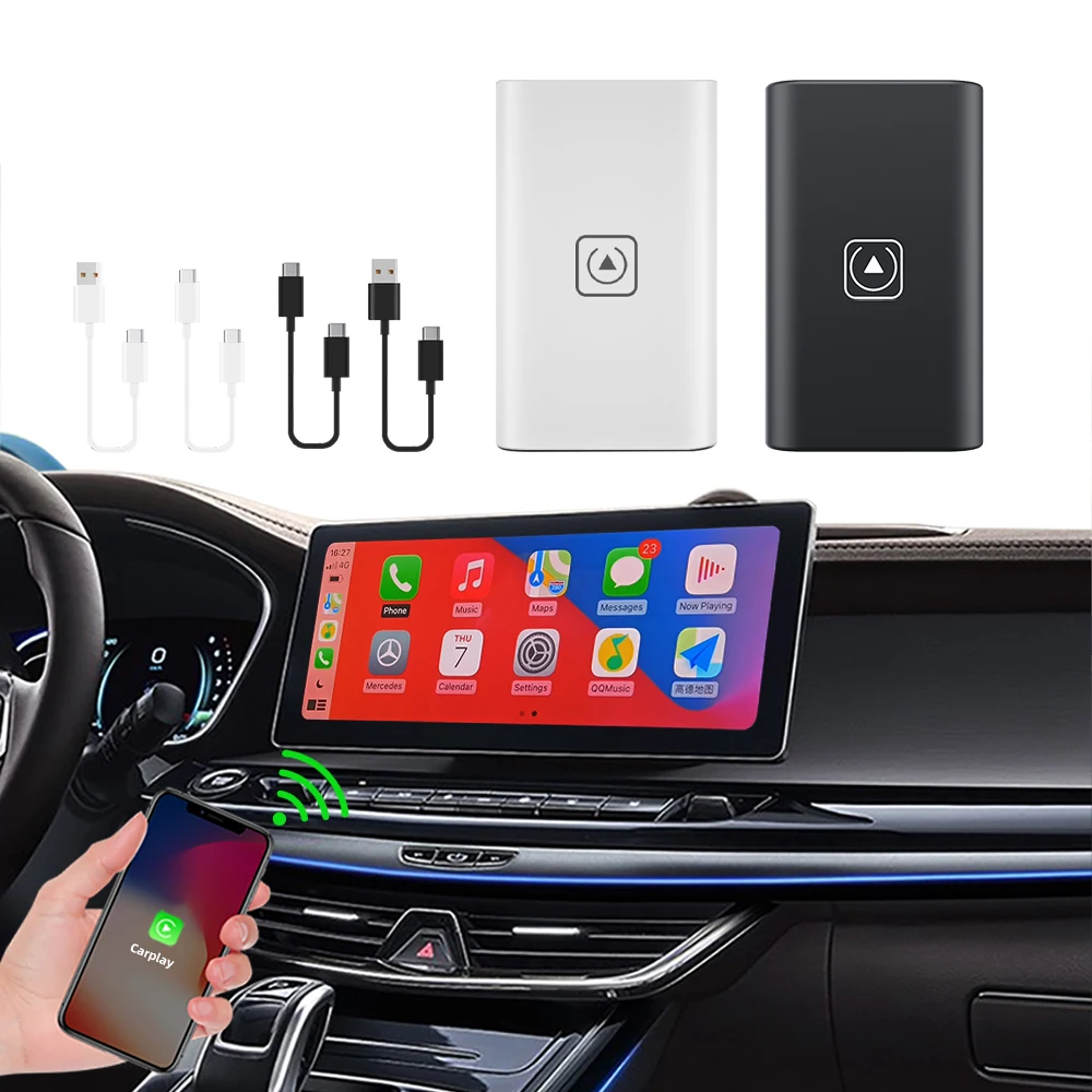 Беспроводной адаптер Apple Carplay USB Plug and Play беспроводной для Mazda Mercedes Audi Porsche Volkswagen Volvo