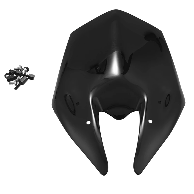 Лобовое стекло для Kawasaki Z800 2012-2016 черная защита ветрового стекла мотоцикла