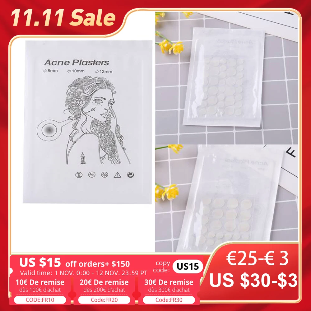 

24/36 шт., водонепроницаемые пластыри от прыщей и прыщей