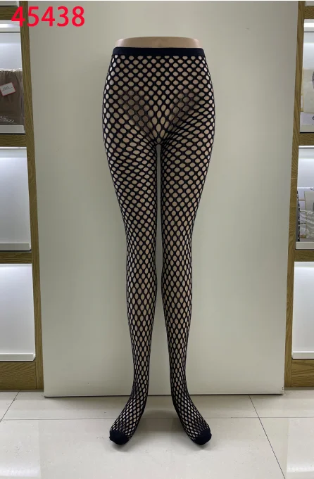 

Factory Wholesale Fishnet Stocking Women Hollow Out Pantyhose Black High Waist Stocking Tights Panty Fishnet Lingerie