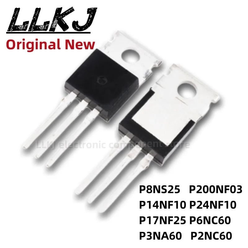 

1pcs STP8NS25 P200NF03 P14NF10 P24NF10 P17NF25 P6NC60 P3NA60 P2NC60 TO-220 MOS FET