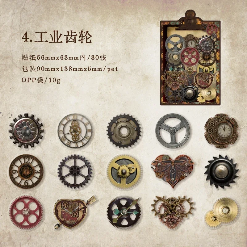 

Набор наклеек leaffei 30 шт.