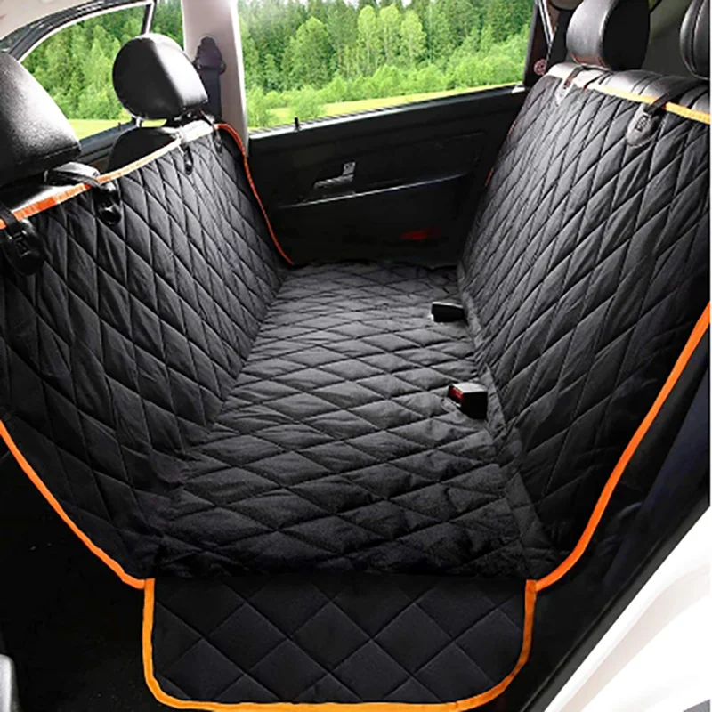 

For Tesla Model 3 Y Dog Car Seat Cover View Mesh Pet Carrier Hammock Safety Protector Car Rear Back Seat Mat with travel