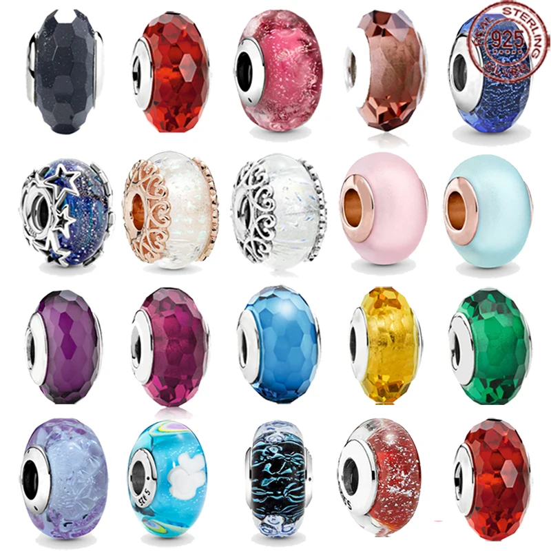 

Amazing quality 925 sterling silver fine bubble series beads fitting original Pandora bracelet DIY women's jewelry gifts