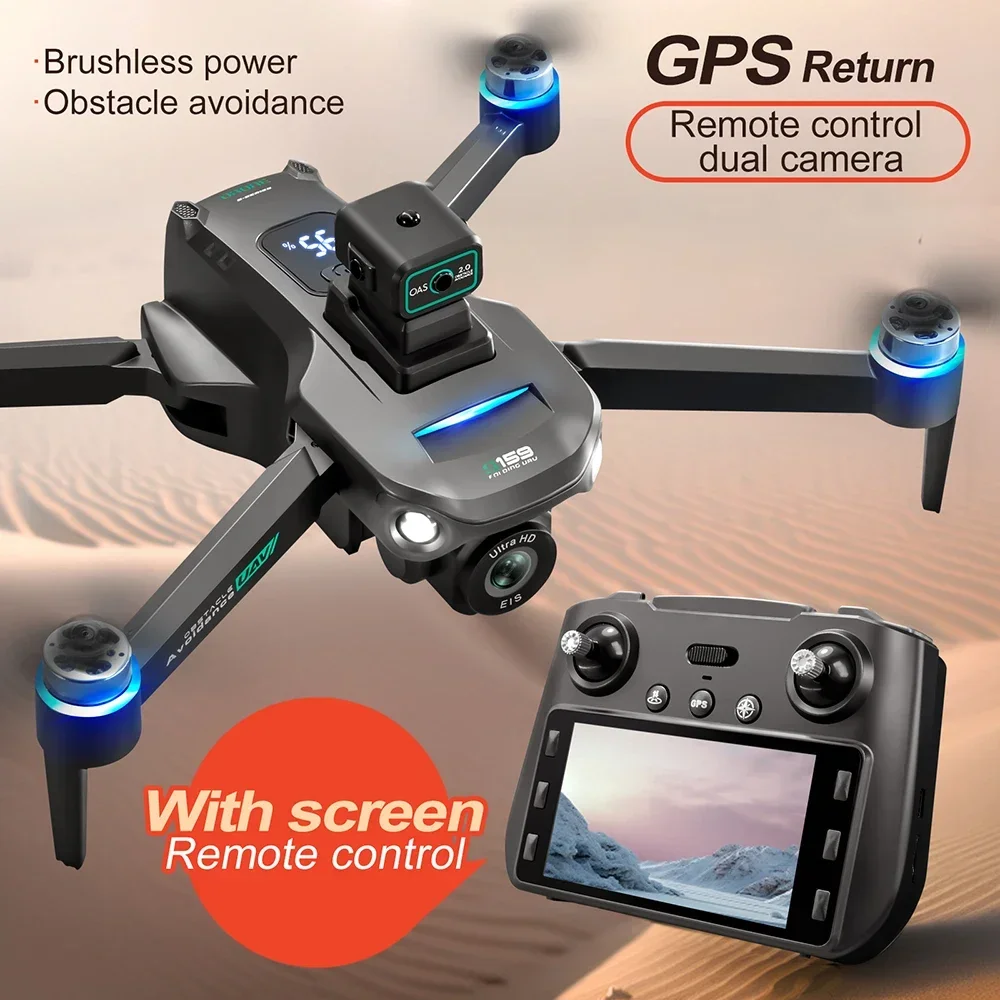 Edward2024Drone GPS 8K Профессиональный WIFI FPV Дрон и камера Передача изображений 5G с