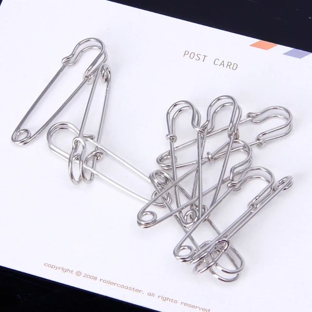 Heavy-Duty Safety Pins Small Brooch Set Decorative Safety Pins Sewing Pins  Perfect for Clothes Sewing Pinning and More Decorative Safety Pins Metal