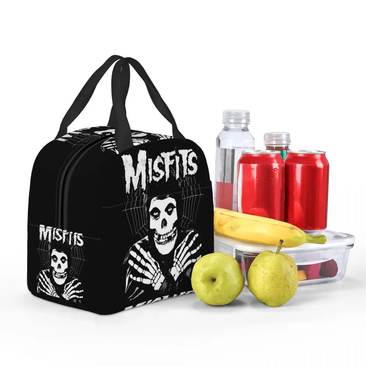 Пользовательские ужасы панк-рок-группа Misfits изолированная сумка для обеда