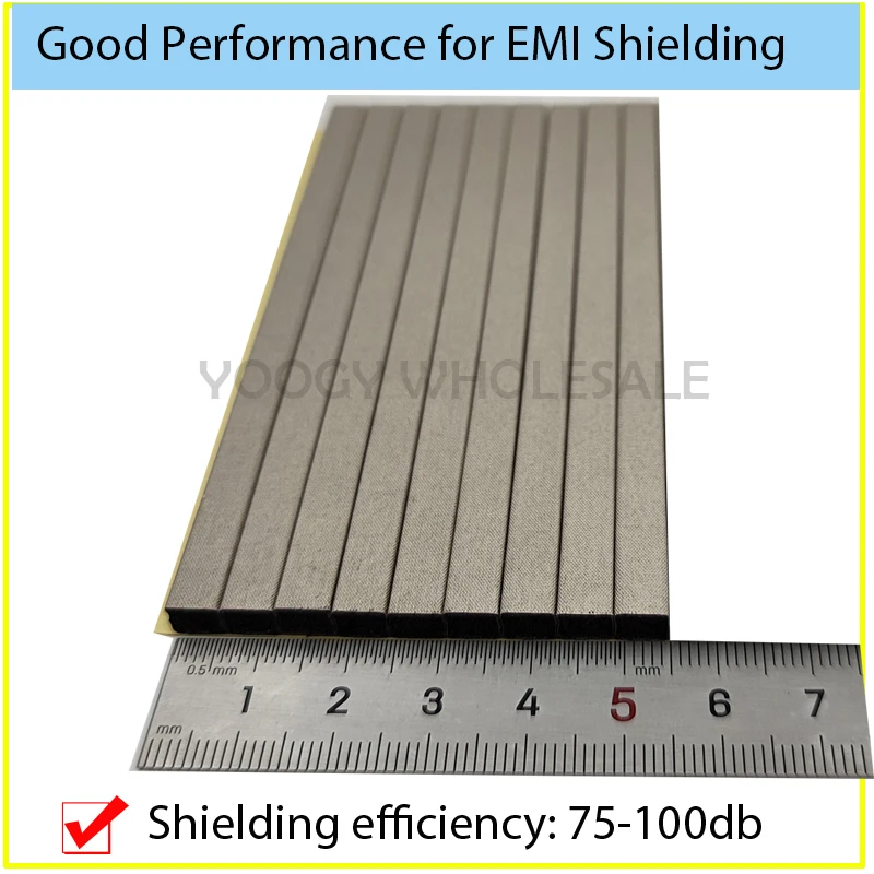 6 мм * 5 мм * 100 мм 10 шт./партия 10 см длинная проводящая пенопластовая губка Защитная Прокладка EMI ESD для ЖК ТВ мобильного телефона ноутбука планшета GPS