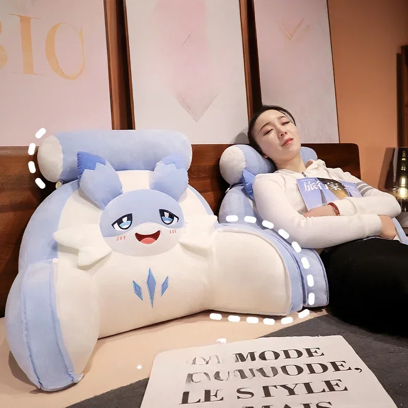 Child Girl Bed Reading Pillow Spinning Weasel Headboard Cushion Soft Bag Large Back Office Waist Support
